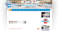 Desktop Screenshot of karate-bayern.de